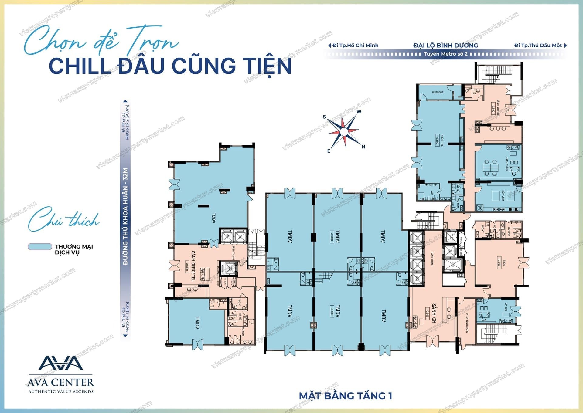 Level 1 · Commercial Lobby