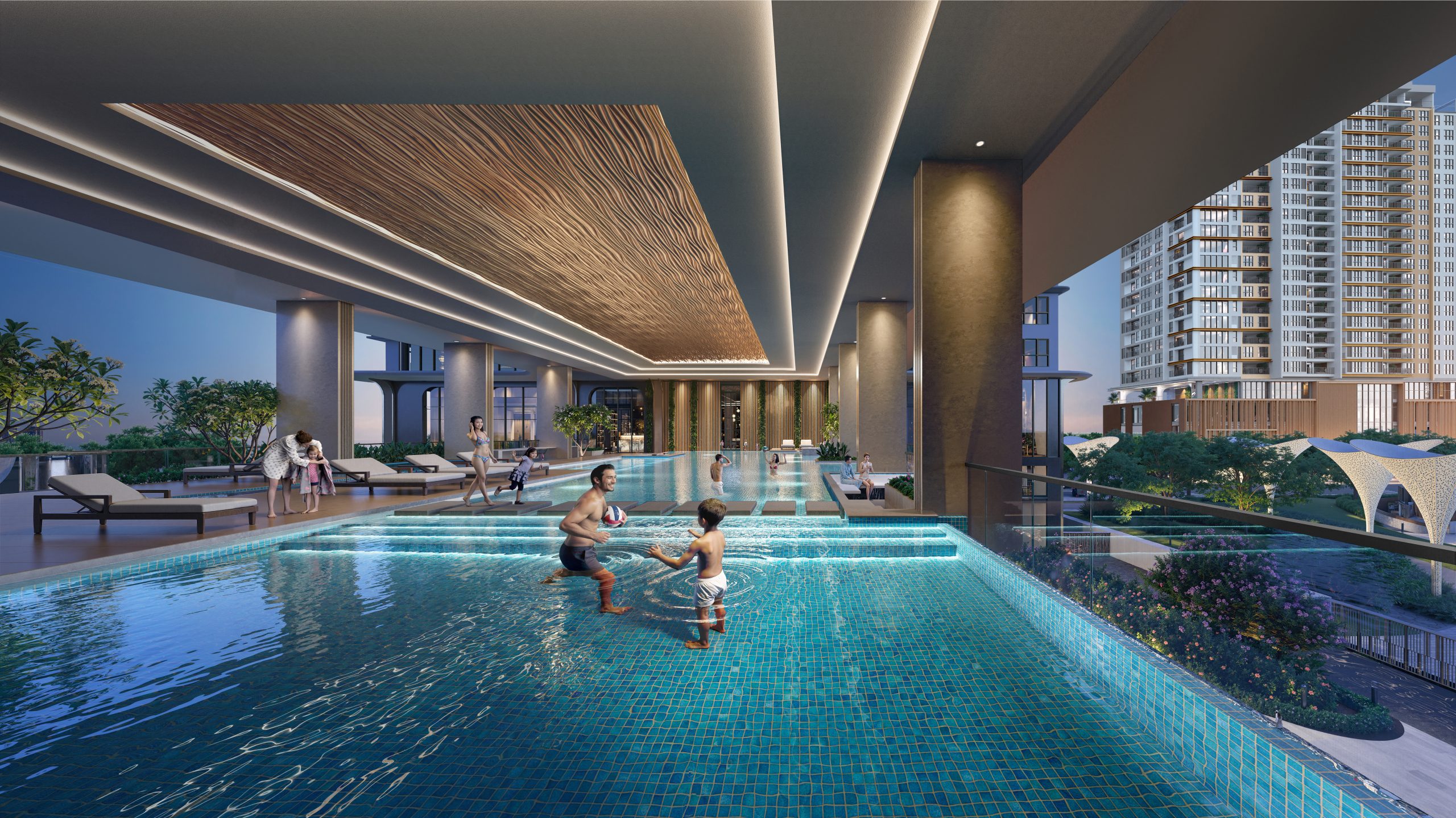 IKI Village amenity — 수영장 — Vitalis