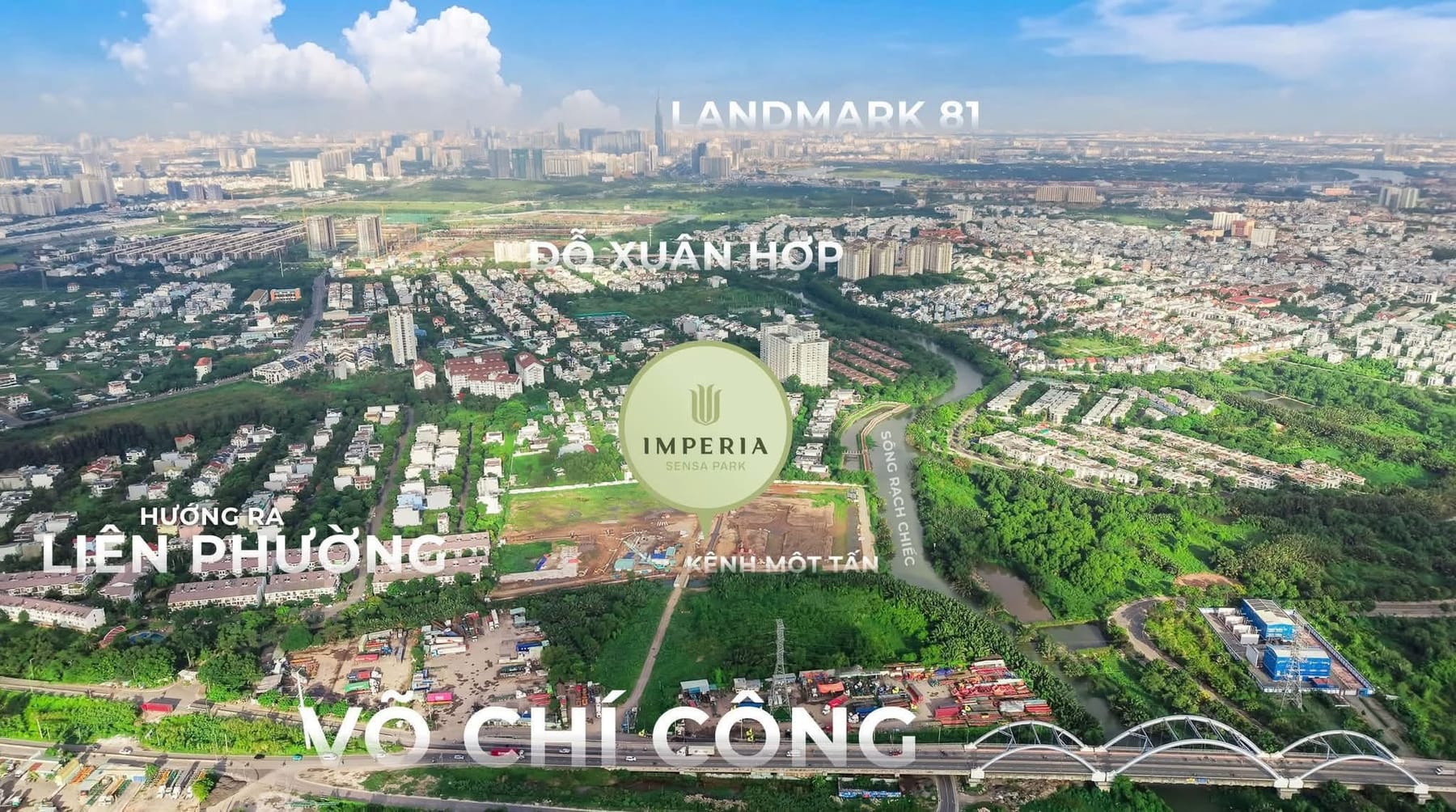 Toward the central business district