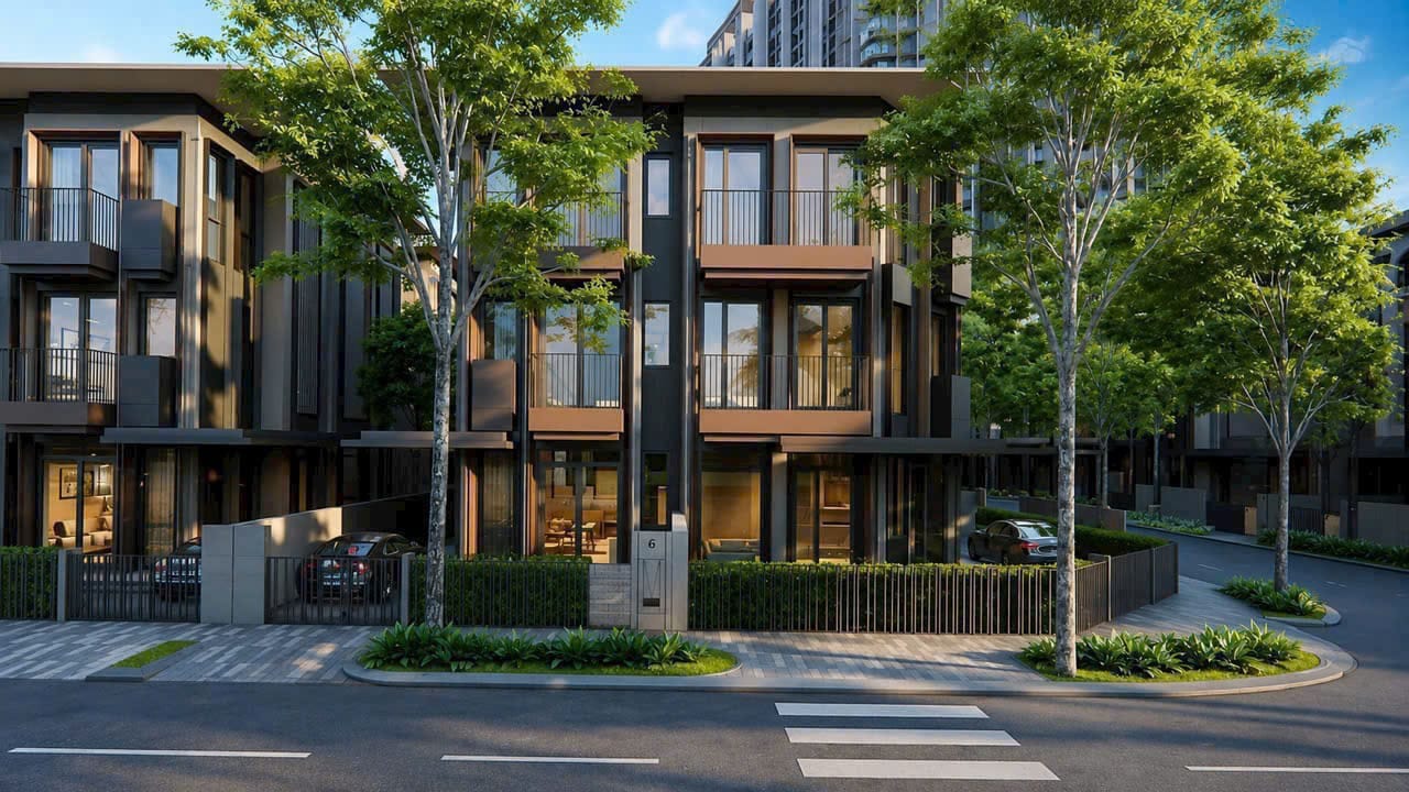 Low-rise townhouses