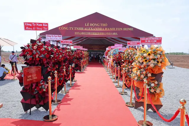 Alexandra Hamilton Home Co., Ltd — Ground breaking
