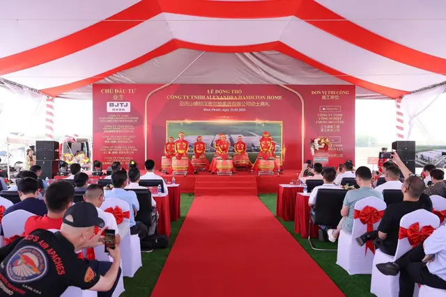 Alexandra Hamilton Home Co., Ltd — Ground breaking