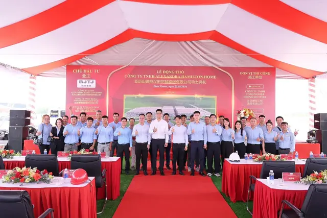 Alexandra Hamilton Home Co., Ltd — Ground breaking
