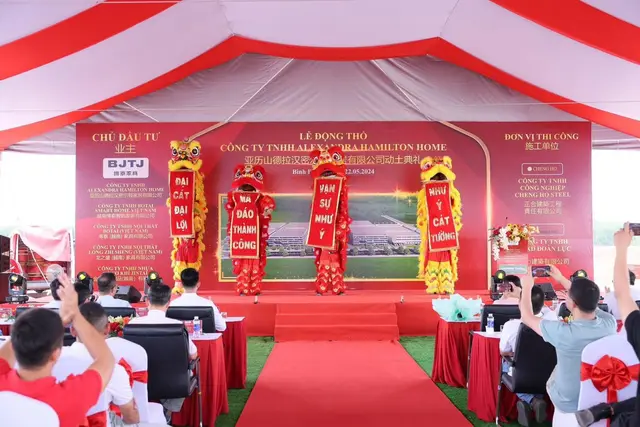 Alexandra Hamilton Home Co., Ltd — Ground breaking