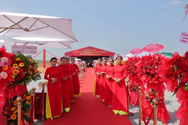Keeson Binh Phuoc Co., Ltd — Ground breaking