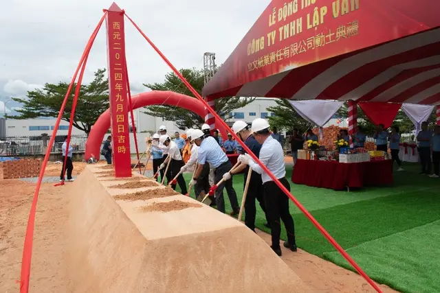Lap Van Co., Ltd — Ground breaking
