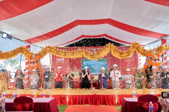 Hongting Technology (Vietnam) Co., Ltd — Ground breaking