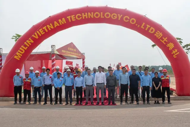 Mulin Technology Vietnam Co., Ltd — Ground breaking