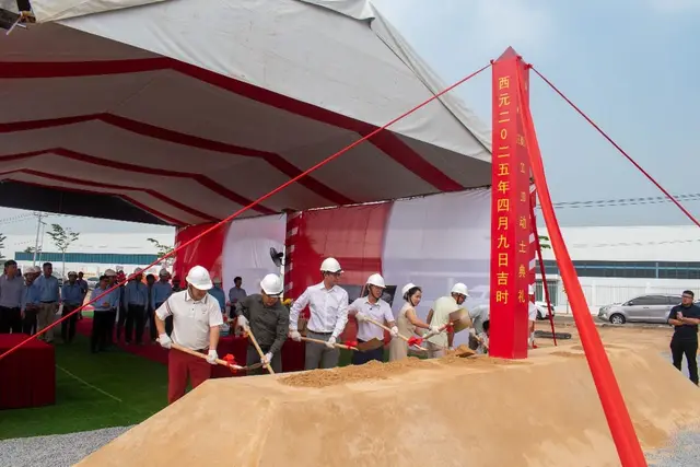 Mulin Technology Vietnam Co., Ltd — Ground breaking