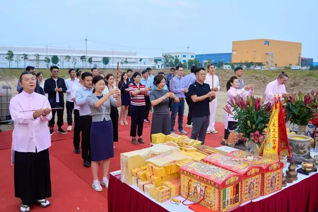 Acewell (Vietnam) Company Limited — Ground breaking
