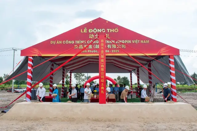 Jingpin Industrial Pte. Ltd — Ground breaking
