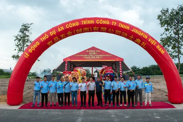 Jingpin Industrial Pte. Ltd — Ground breaking
