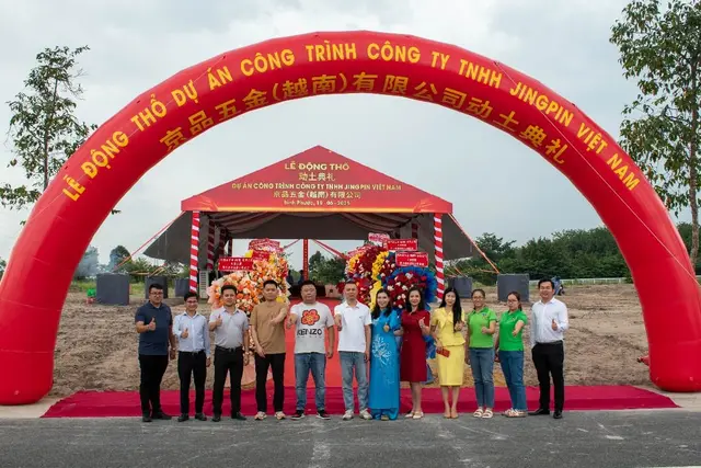 Jingpin Industrial Pte. Ltd — Ground breaking
