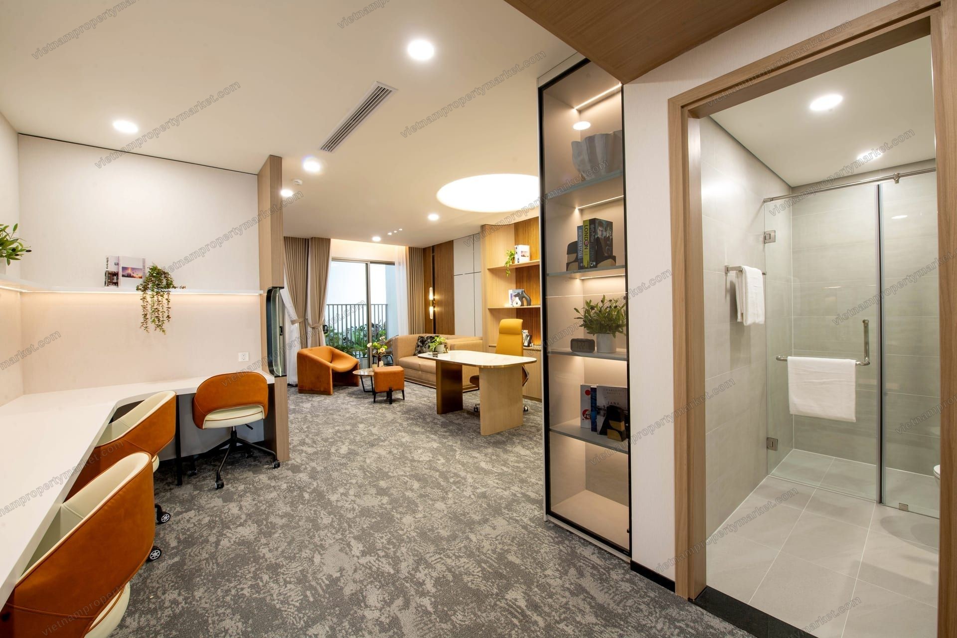1BR show flat view 2