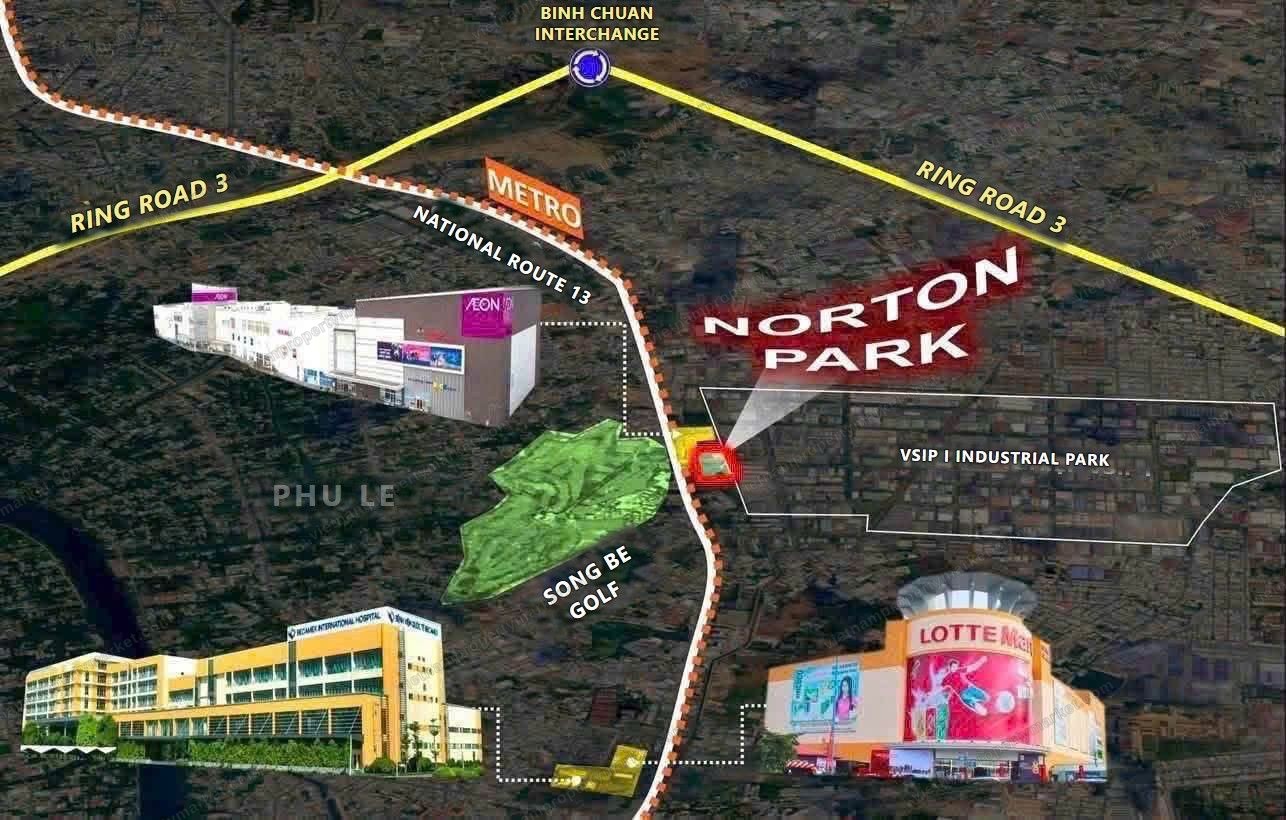 Connectivity map: Ring Road 3, the planned metro and National Route 13