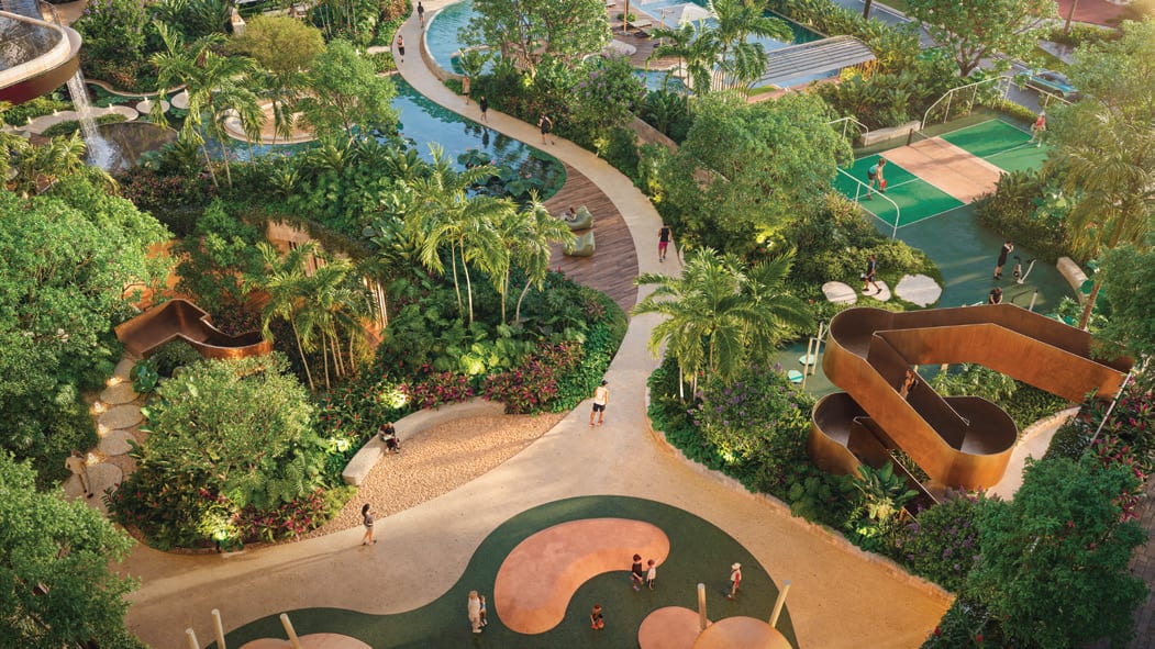 Palm River — The grounds
