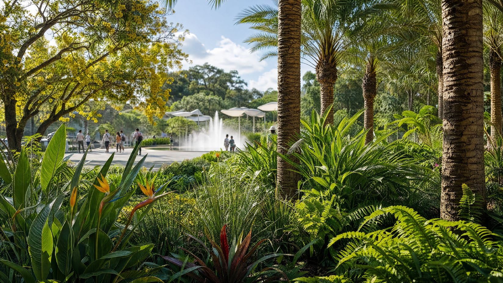 Palm River — The grounds