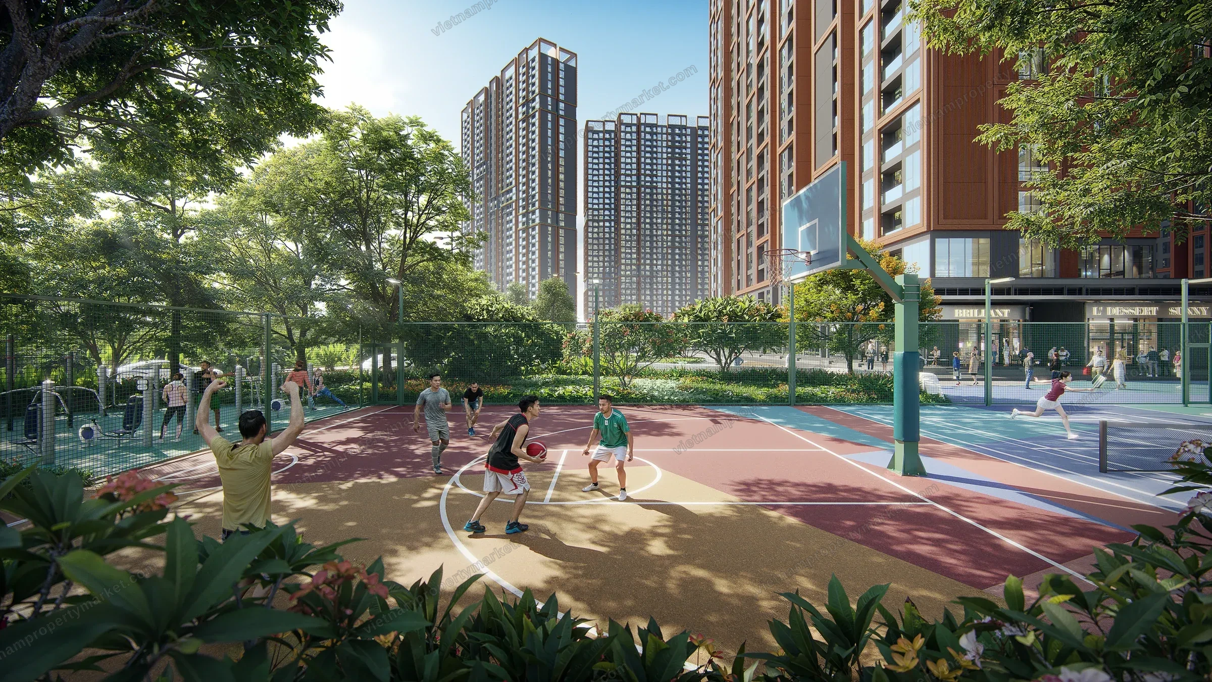 公園與組團景觀