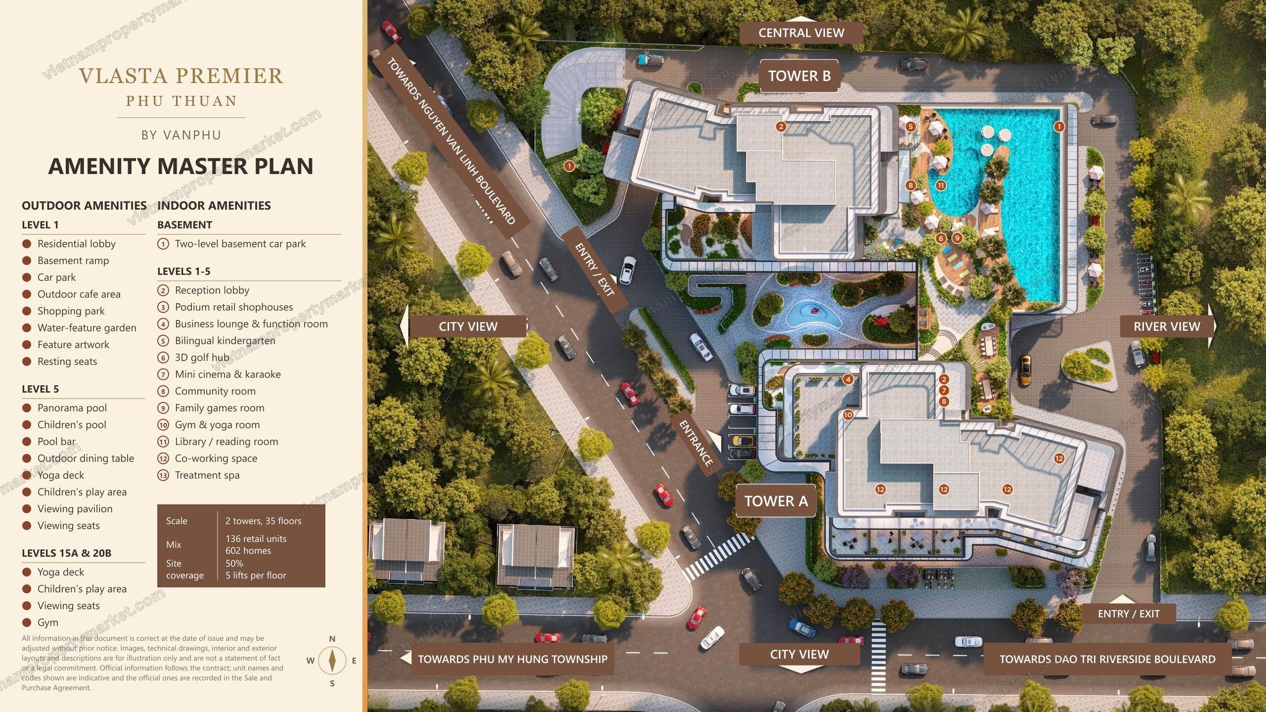 Amenity plan